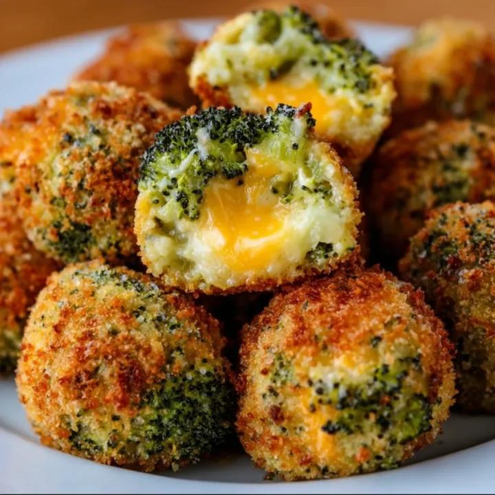 Baked Broccoli Cheese Balls