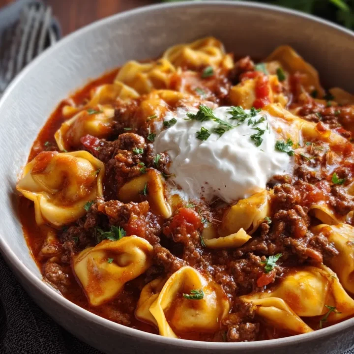 Beef Enchilada Tortellini
