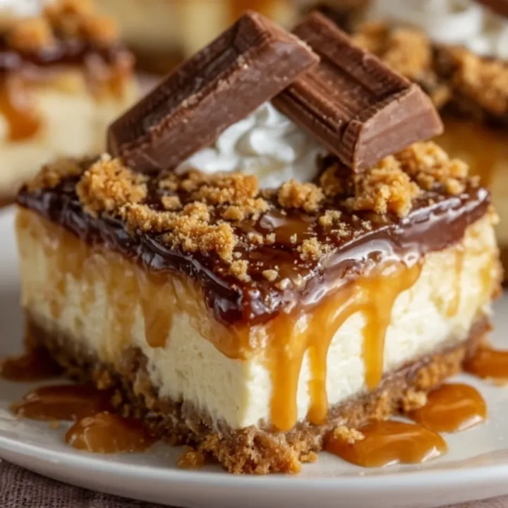 Butterfinger Caramel Bars