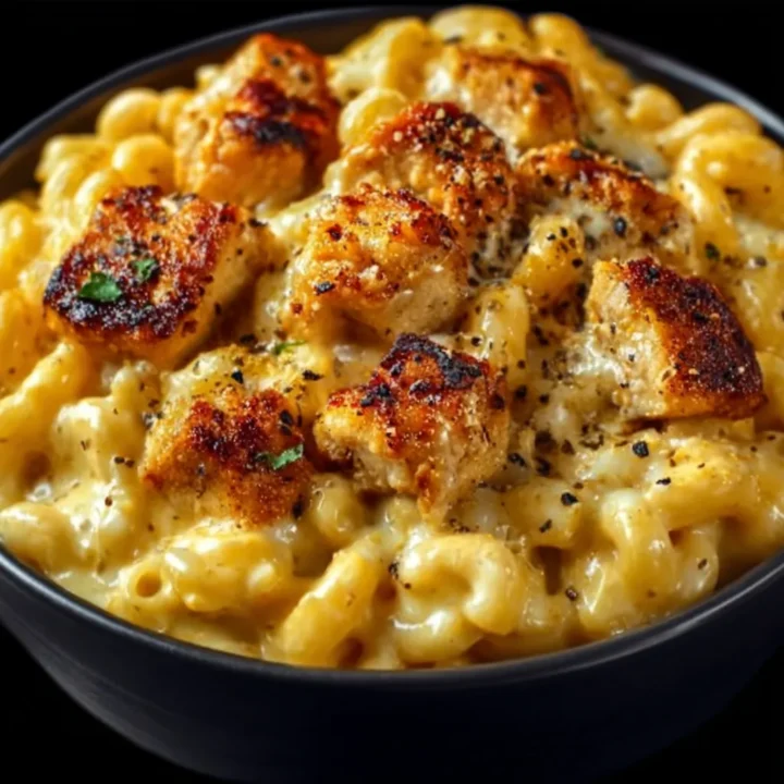 Creamy Honey Pepper Chicken Mac and Cheese Delight