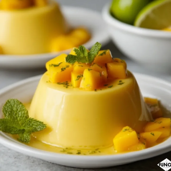 Easy Mango Panna Cotta