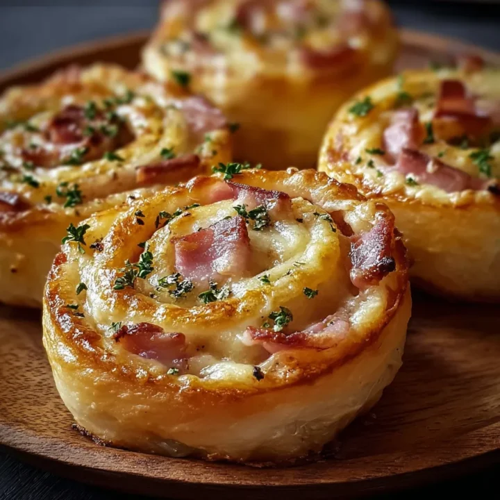 Hot Ham and Cheese Pinwheels