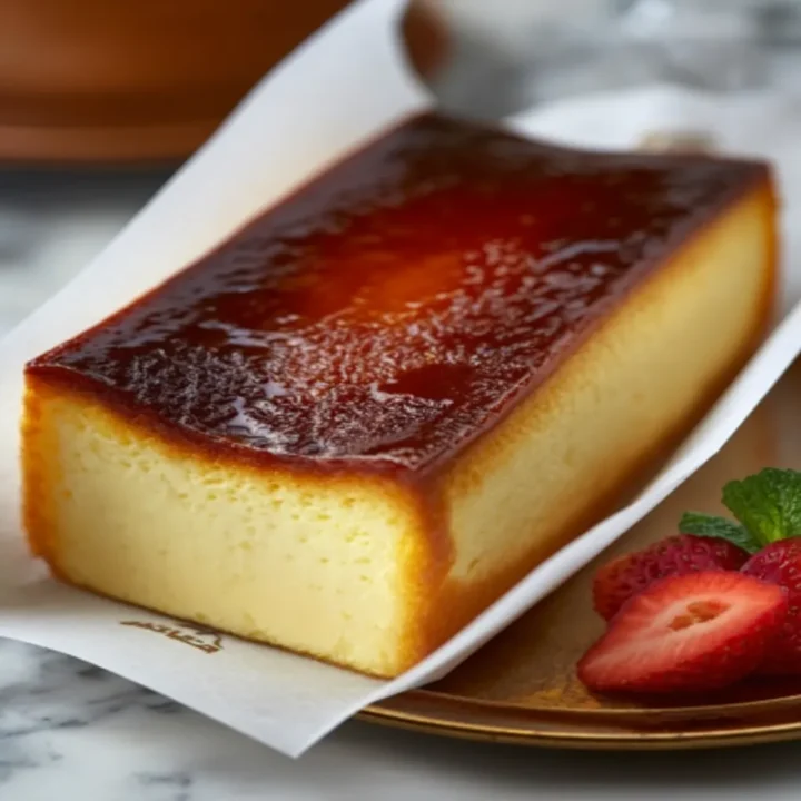 Loaf Pan Basque Cheesecake Recipe