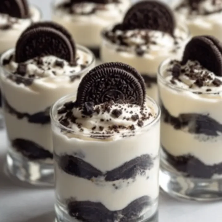 Oreo No-Bake Cheesecake Cups