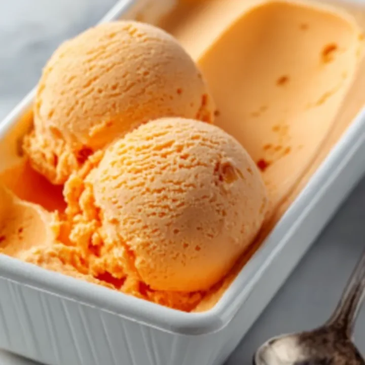 Perfect Peach Sorbet 🍑 | Refreshing Dairy-Free Dessert