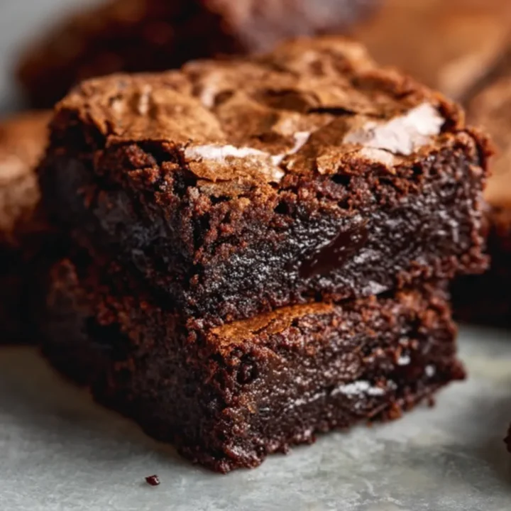 Rich & Tasty Dark Chocolate Fudge Brownies