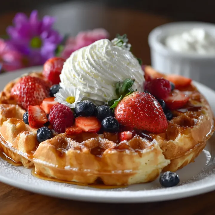 Simple Belgian Waffles for Any Occasion
