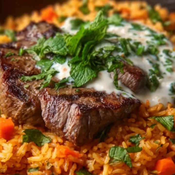 Steak & Queso Rice