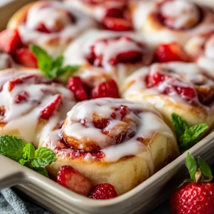 Strawberry Cheesecake Rolls