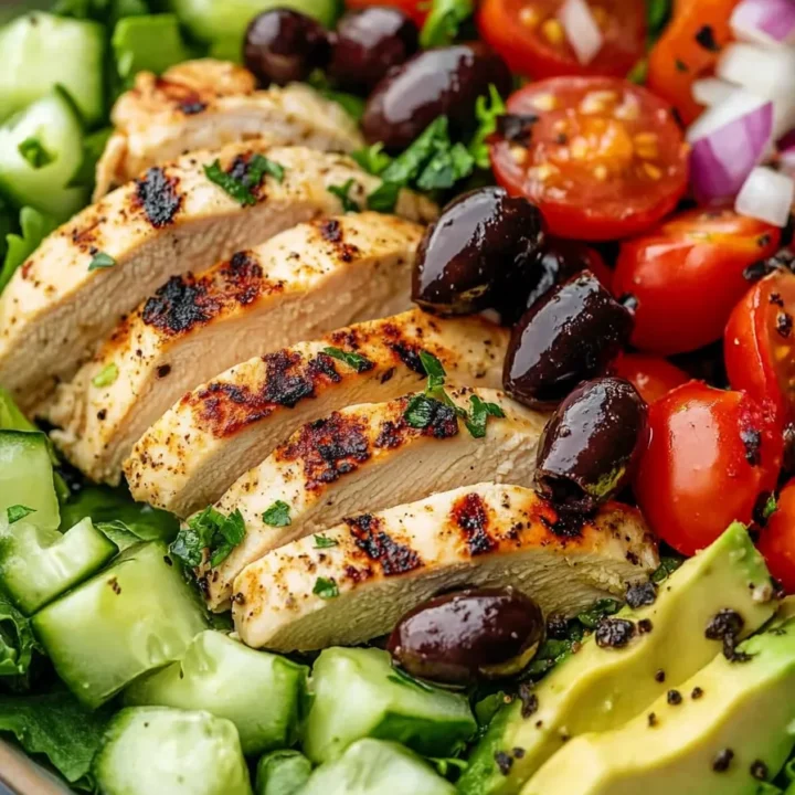 Flavorful Mediterranean Chicken Salad