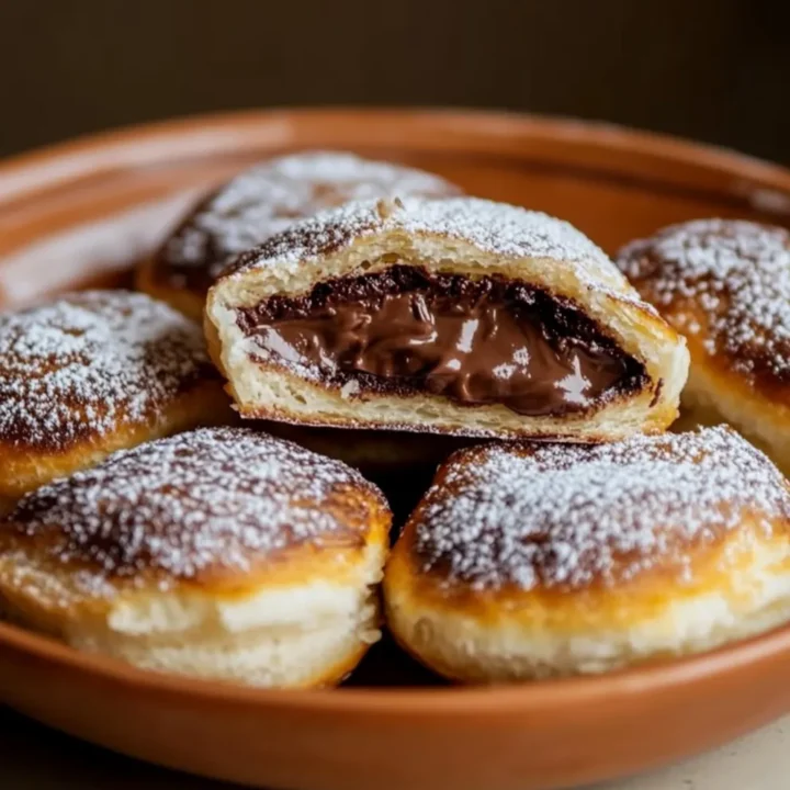 Fried Nutella Pancake Sandwich – Crispy Outside, Gooey Inside