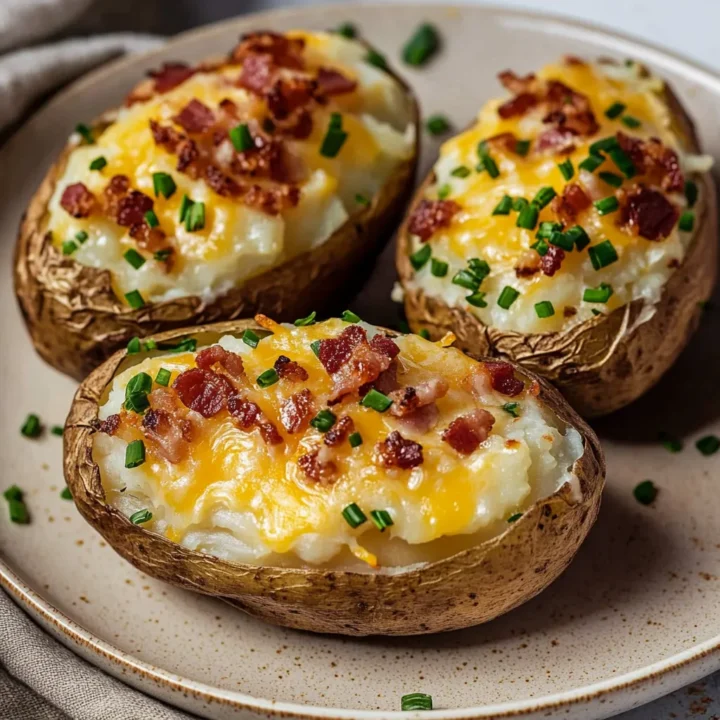 new air fryer recipes: Crispy and Fluffy Baked Potatoes Made Easy in the Air Fryer