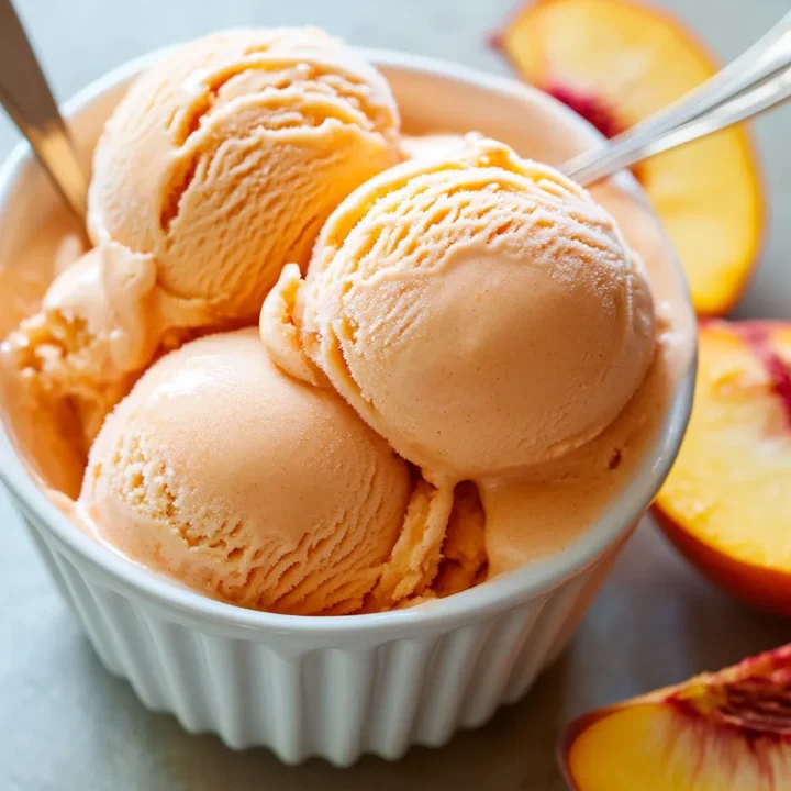 Perfect Peach Sorbet