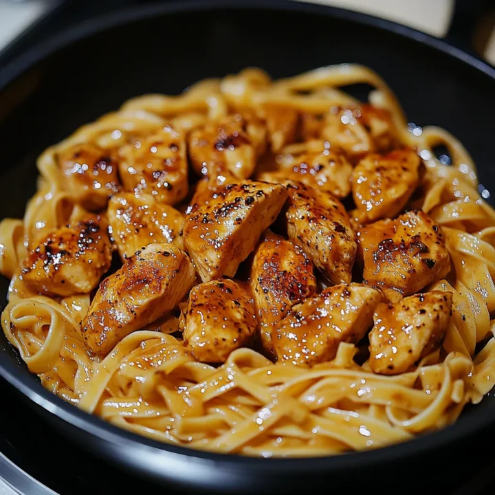 Spicy Cajun Honey Butter Chicken & Pasta