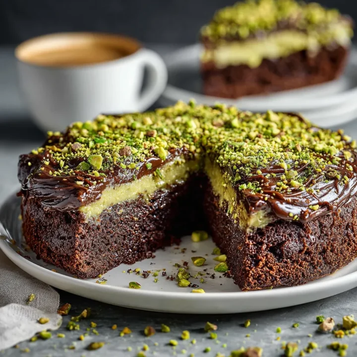 Dubai Chocolate Cake