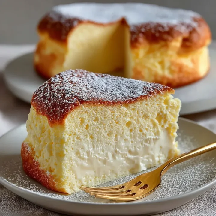 Soft and Sweet Vanilla Dessert