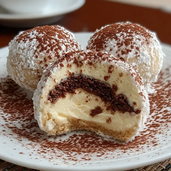 Easy Tiramisu Balls Recipe
