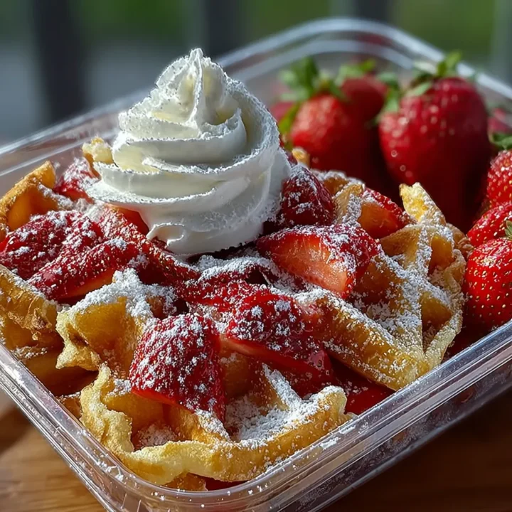 strawberry cheesecake nachos