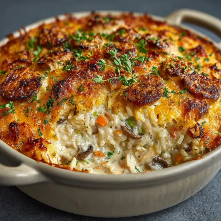 Chicken Wild Rice Casserole