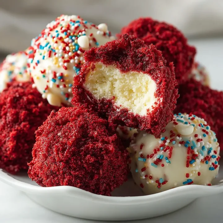 The Ultimate Red Velvet Cheesecake Balls Recipe