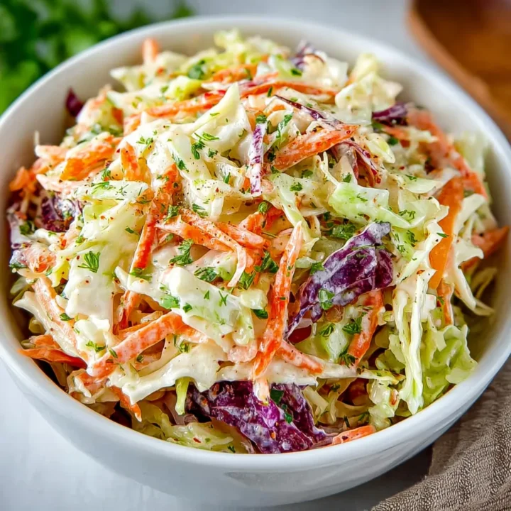 Classic Coleslaw: A Refreshing and Flavorful Side Dish