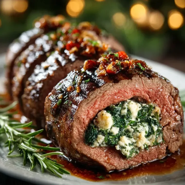 Christmas Stuffed Beef Tenderloin Recipe