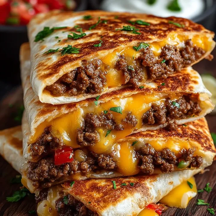 Smashburger Quesadillas Recipe