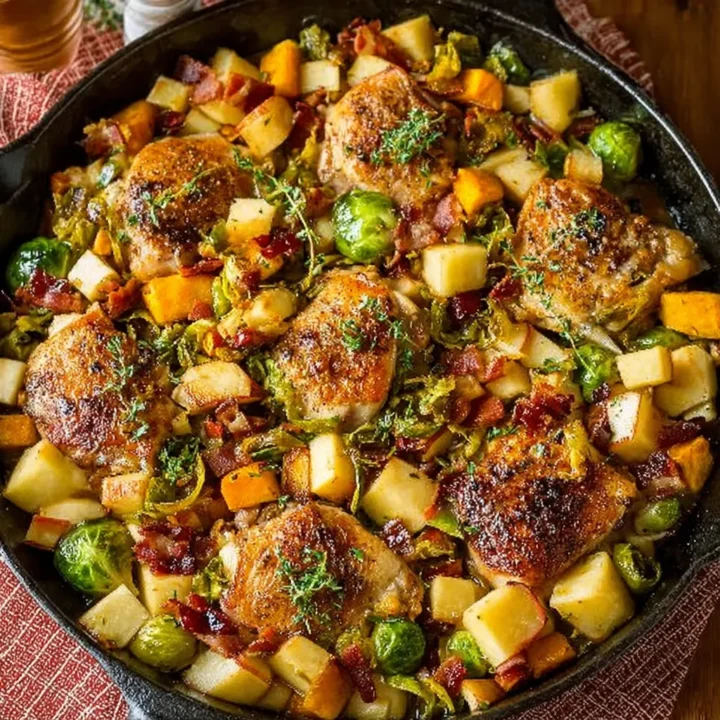 Autumn Harvest Chicken Skillet Recipe