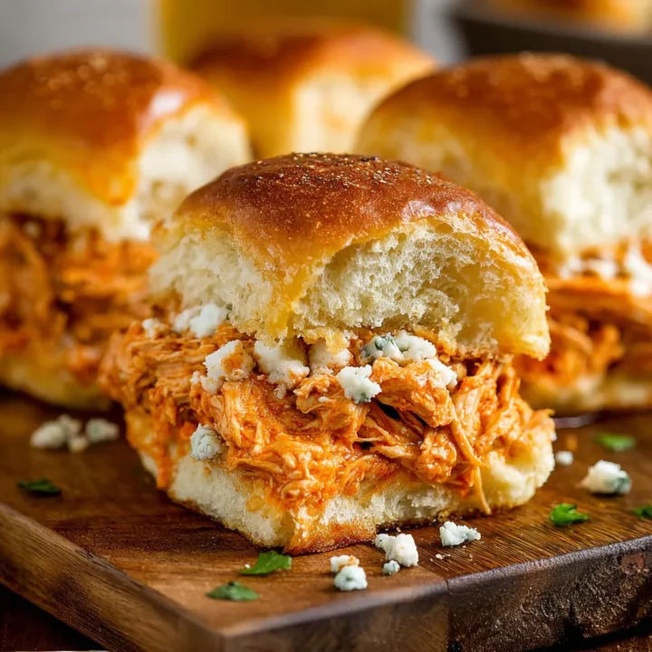 Buffalo Chicken Sliders Recipe