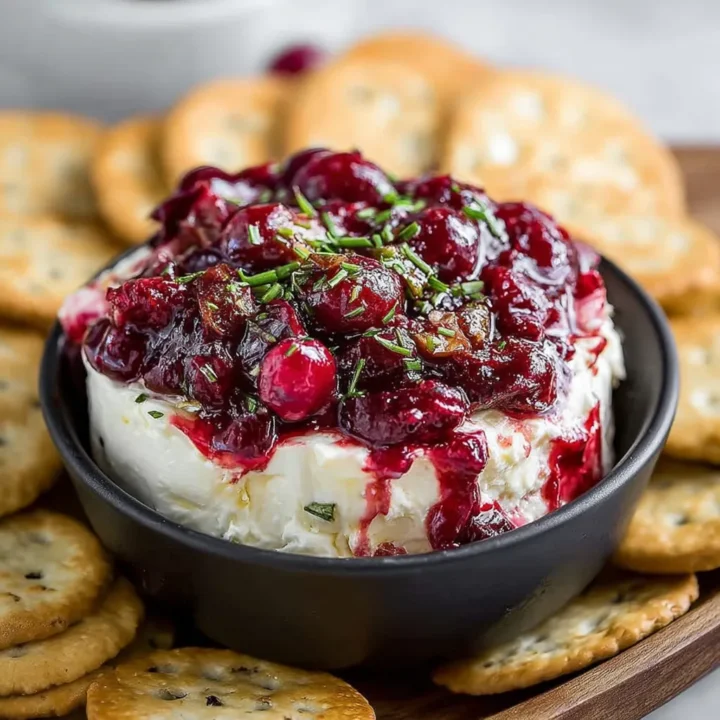 Irresistible Cranberry Cream Cheese Dip Recipe