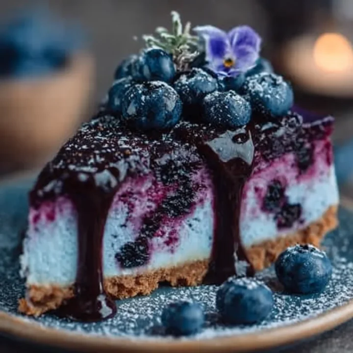 Ravenclaw Midnight Blueberry Cheesecake Recipe