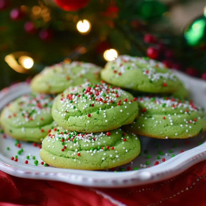Grinch Sugar Cookies: A Festive Delight