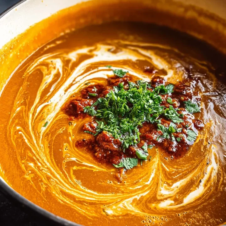 Spicy Chorizo Pumpkin Soup