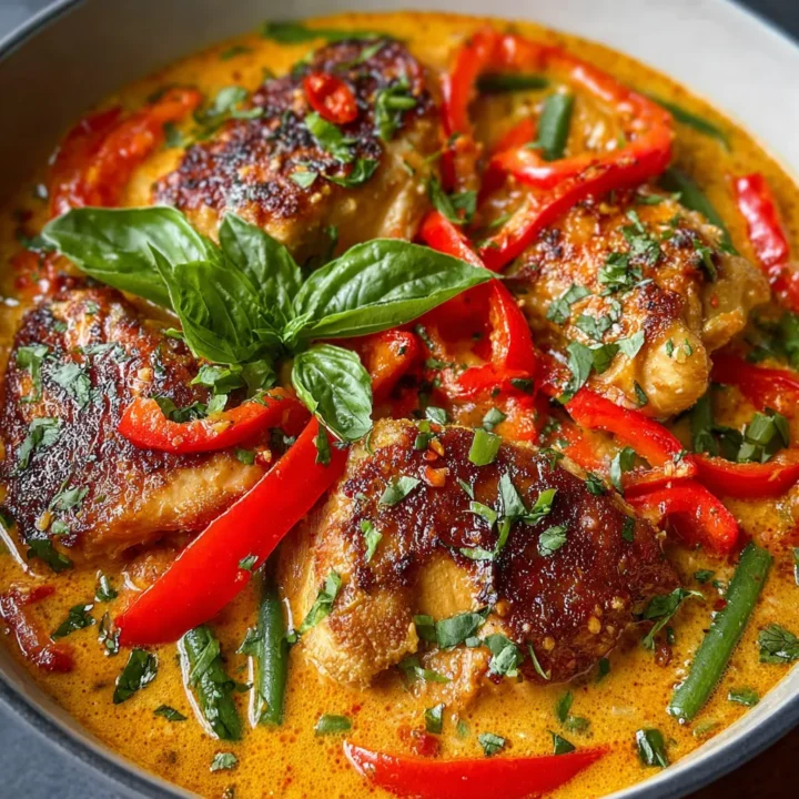 Thai Coconut Curry Chicken