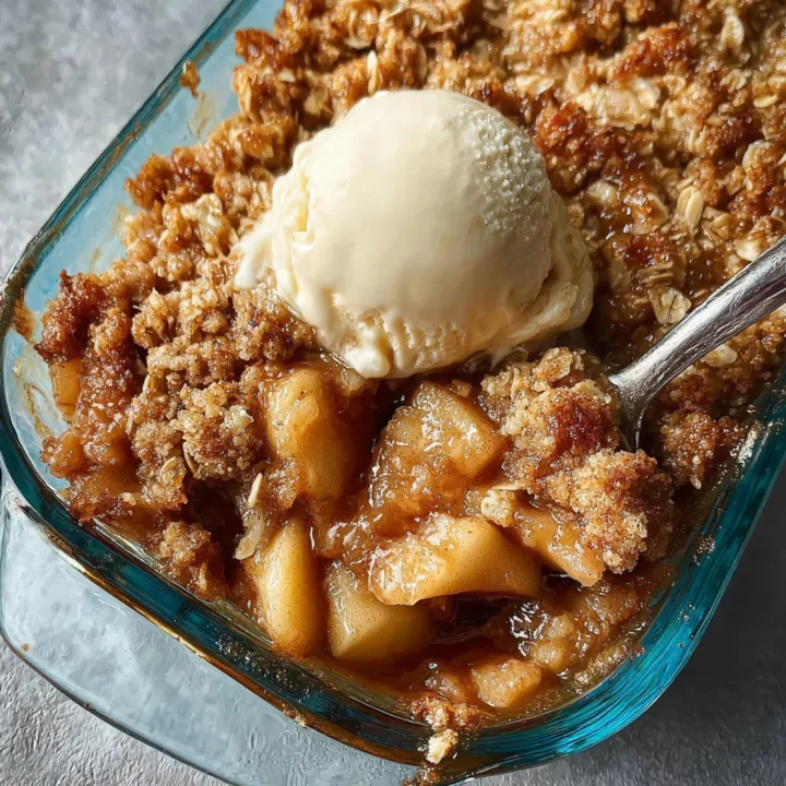 Apple Crisp Recipe with Oats
