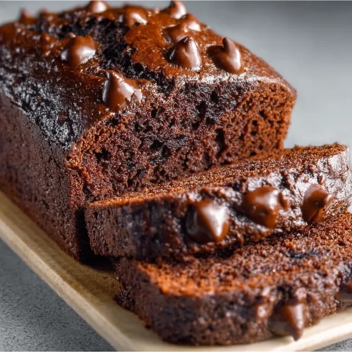 Chocolate Banana Bread - Sweet and Savory Meals