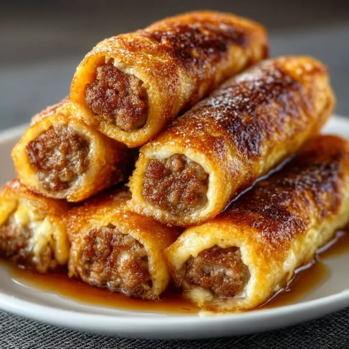 Easy Sausage French Toast Roll-Ups for a Quick Breakfast