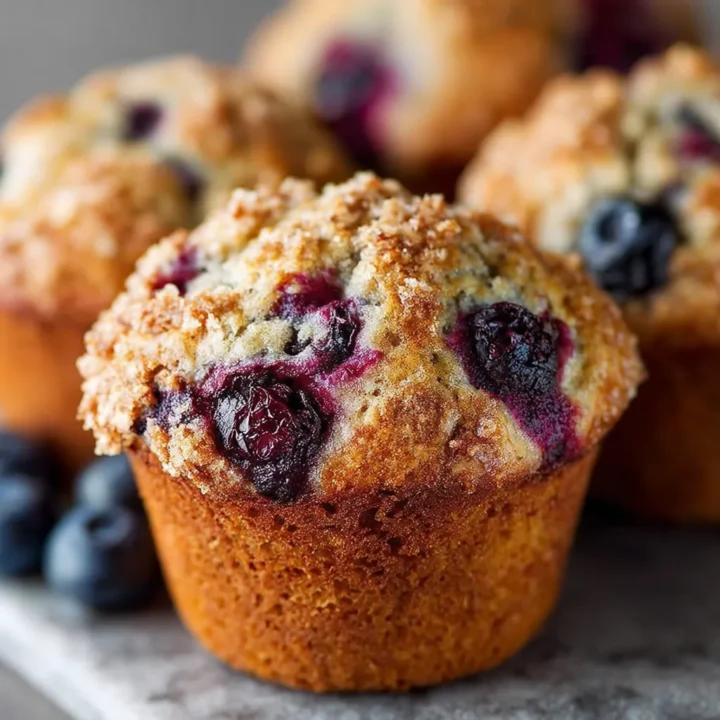 Blueberry Oatmeal Muffins