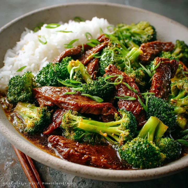 Chinese Beef and Broccoli