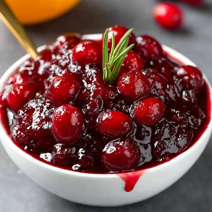 3-Ingredient Cranberry Sauce