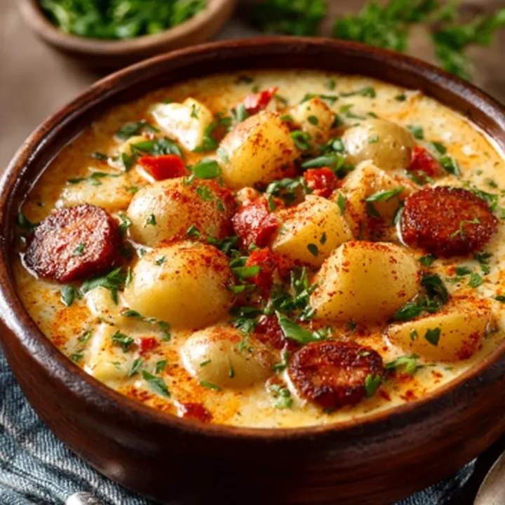 Creamy Cajun Potato Soup Recipe
