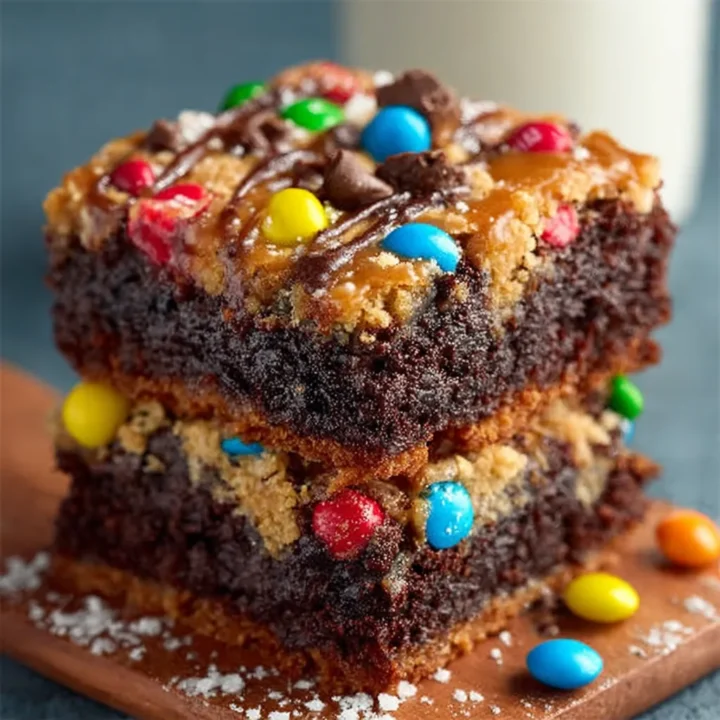 Monster Cookie Fudgy Brownies Recipe