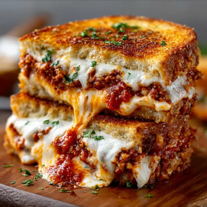 Easy Lasagna Grilled Cheese Sandwich