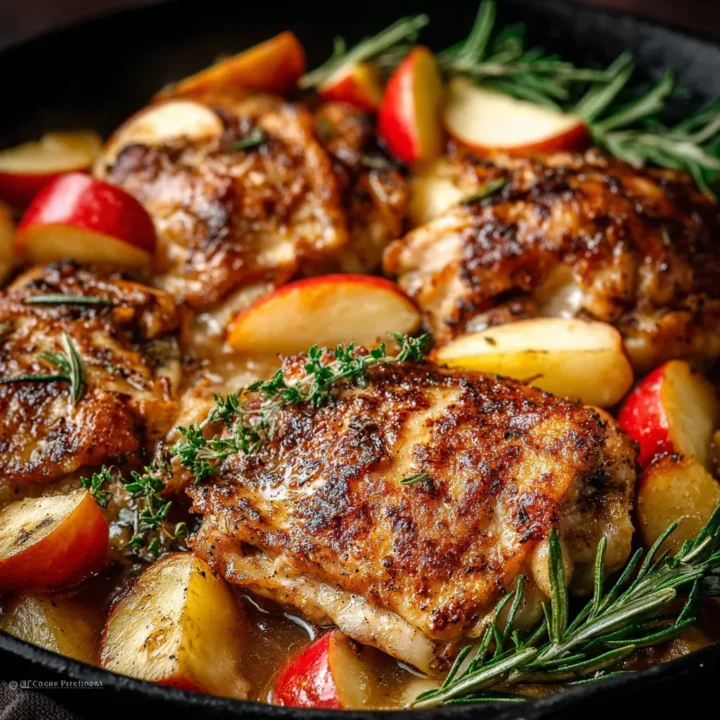 Rosemary Apple Cider Chicken Recipe