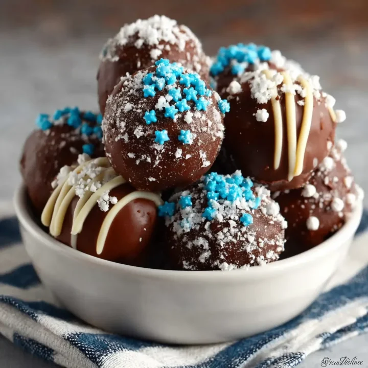 Chocolate Cake Balls Recipe
