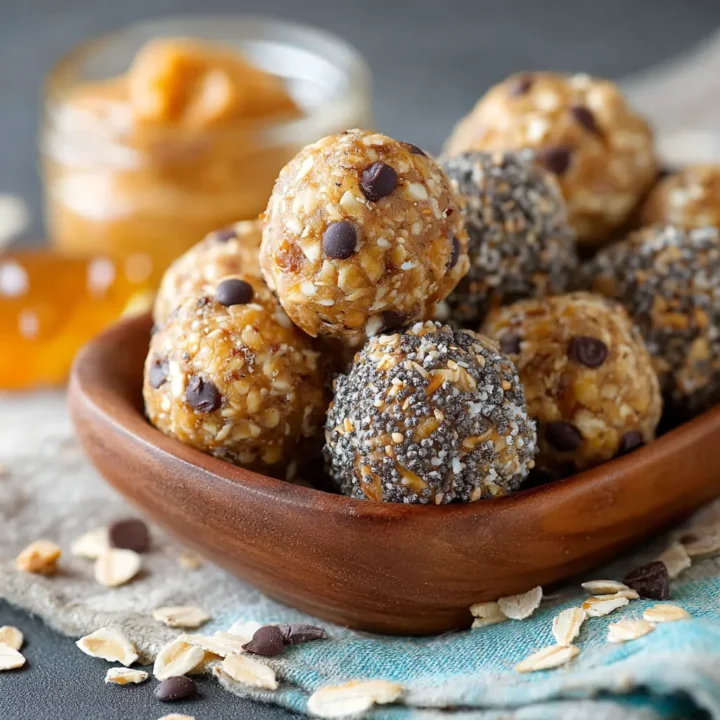 Crunchy Peanut Butter Bites Snack: A Nutritious Delight