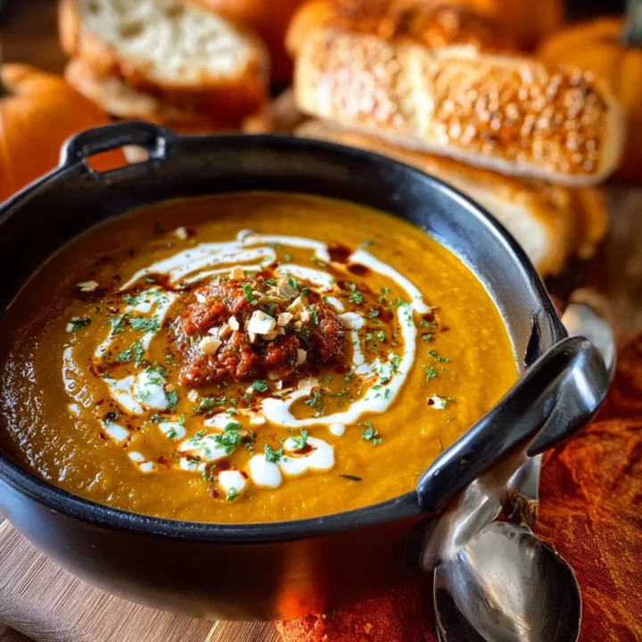 Spicy Chorizo Pumpkin Soup Recipe