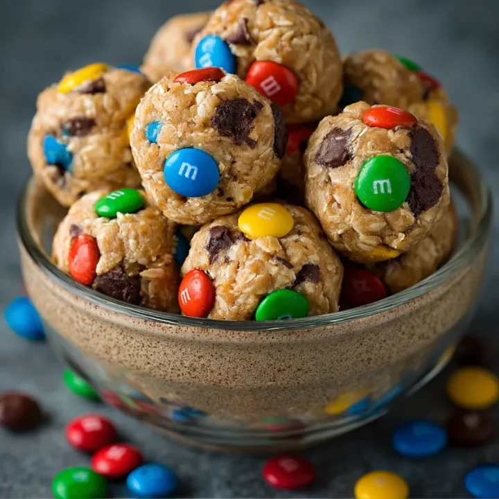 Monster Cookie Energy Balls Recipe