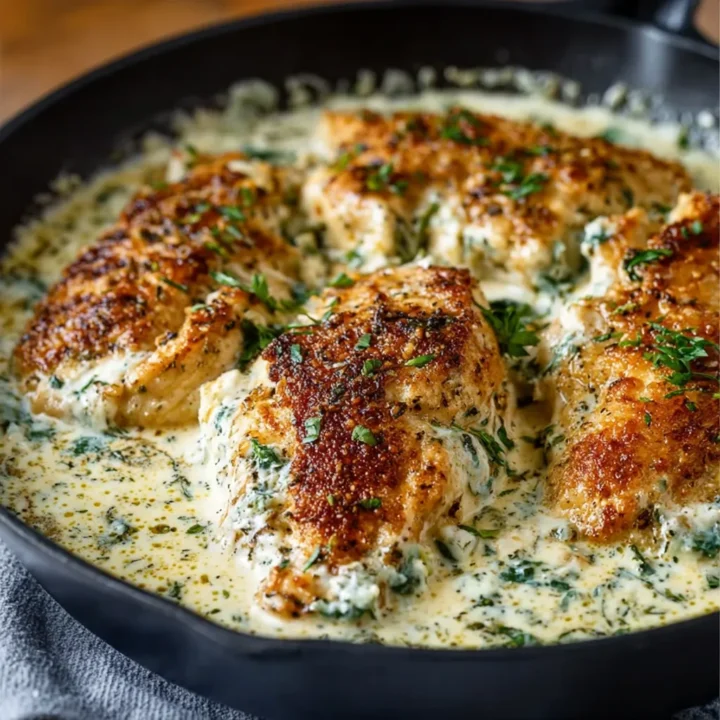 Creamy Garlic Parmesan Chicken Recipe