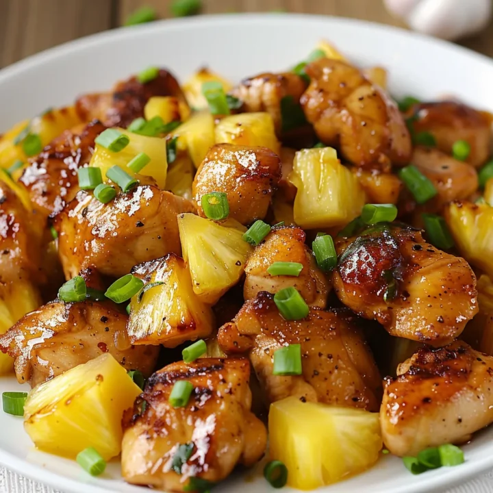Brown Sugar Pineapple Chicken: A Sweet and Savory Delight